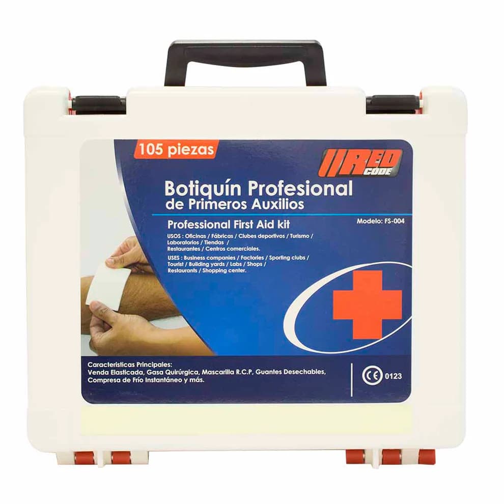 BOTIQUÍN PRIMEROS AUXILIOS 25 PERSONAS