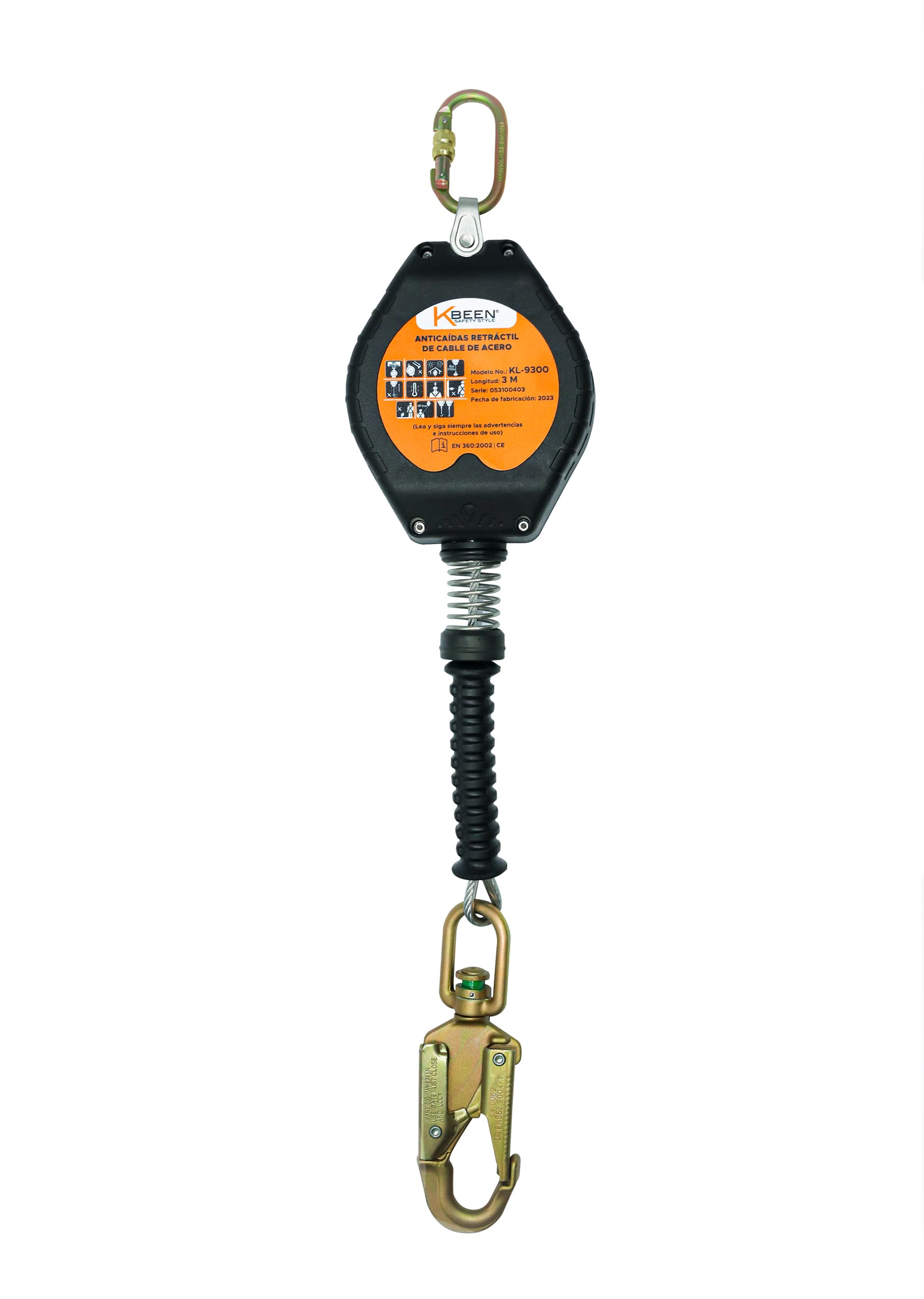 RETRÁCTIL EN CABLE 3M (10FT) KL-9300