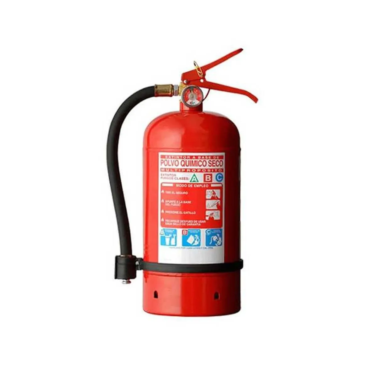 EXTINTOR 6KG PQS ABC 90%