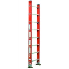 ESCALERA RECTA FIBRA DE VIDRIO 2.44 METROS Y 8 PELDAÑOS