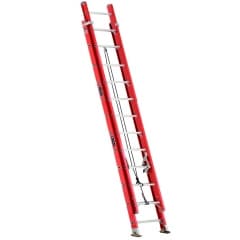 ESCALERA TELESCOPICA (EXTENSIÓN) FIBRA DE VIDRIO 6.40 METROS Y 24 PELDAÑOS