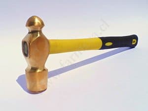 MARTILLO MECÁNICO ANTICHISPA  BR 1,5  LB  MANGO FIBRA