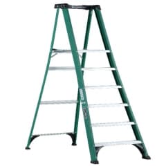 ESCALERA TIJERA PLATAFORMA 6 PELDAÑOS