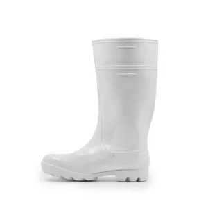 BOTA PVC INDUSTRIAL BLANCA CON PUNTA