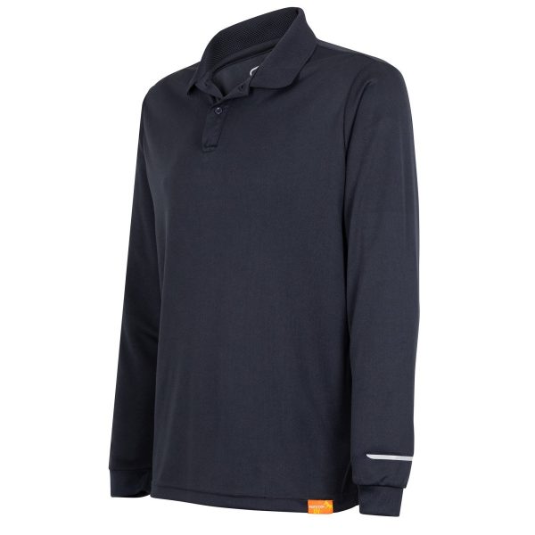 Polera Polo WorkDry® Manga Larga Hombre