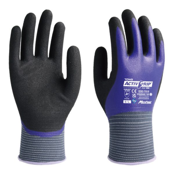 Guante Nitrilo ACTIVGRIP CJ-569