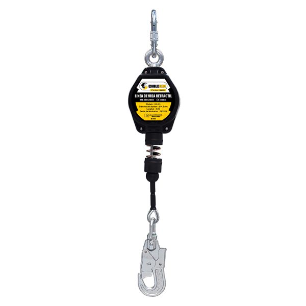 RETRÁCTIL CABLE DE ACERO 3 METROS