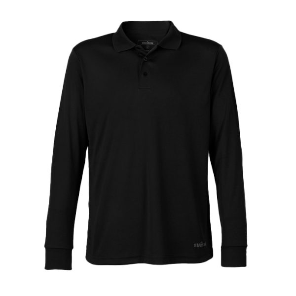 POLERA PIQUE COOLDRY NEGRO HOMBRE KUMEN